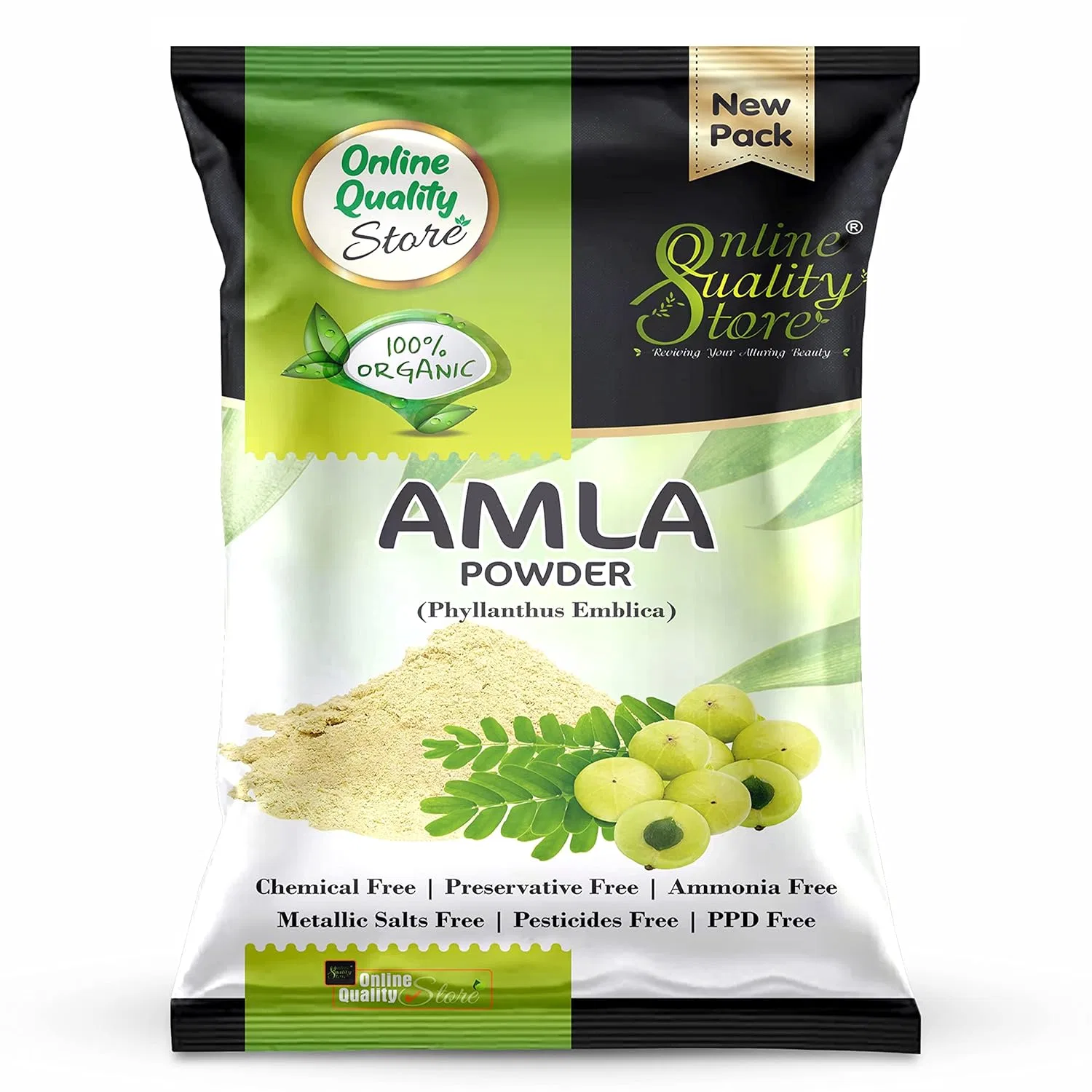 Набор порошков Amla Reetha Shikakai от Online Quality Store ‎Online Quality Store — фото 3