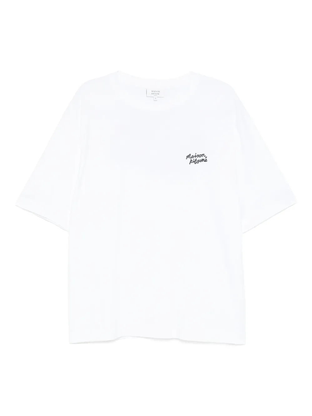

Футболка Handwriting Comfort Maison Kitsuné, белый