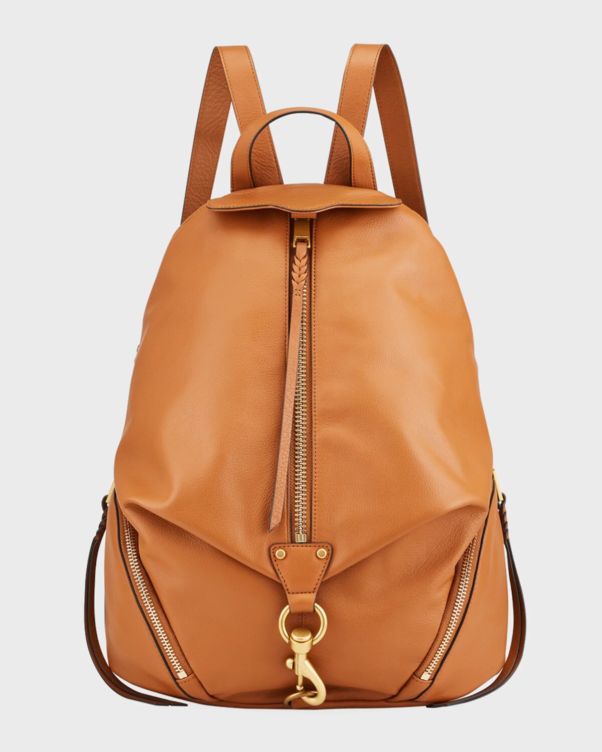 

Кожаный рюкзак Jumbo Julian Rebecca Minkoff, цвет Carmello