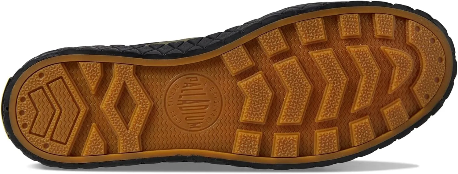 Кроссовки Palladium Palla ace Mid Supply Mode, Star White, черный — фото 3