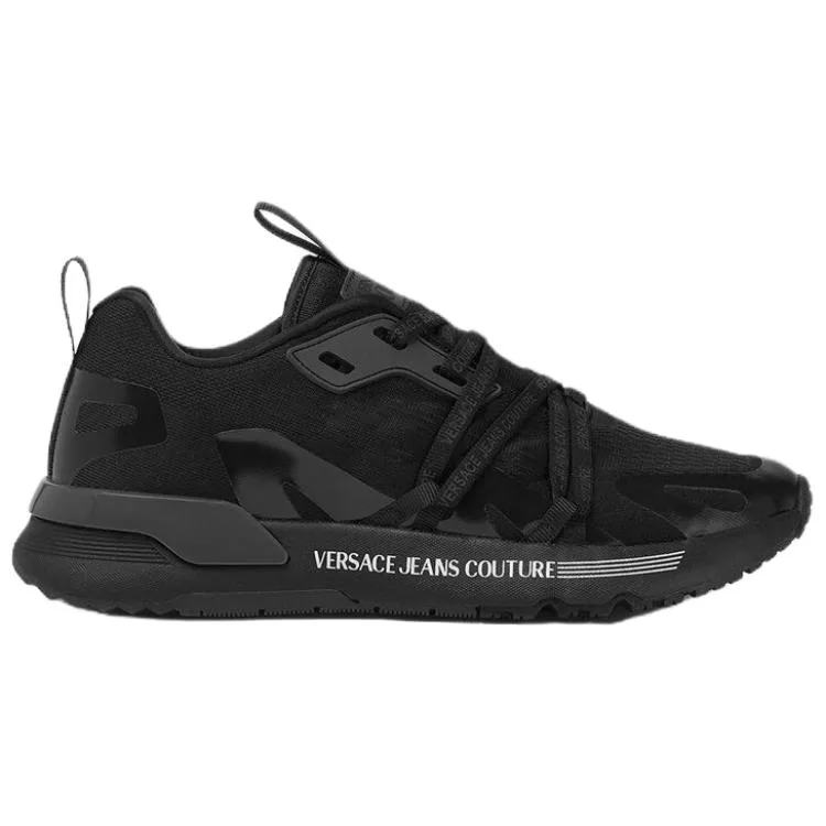 VERSACE JEANS COUTURE Динамичные лоу-топы Casual Shoes мужские Black — фото 3