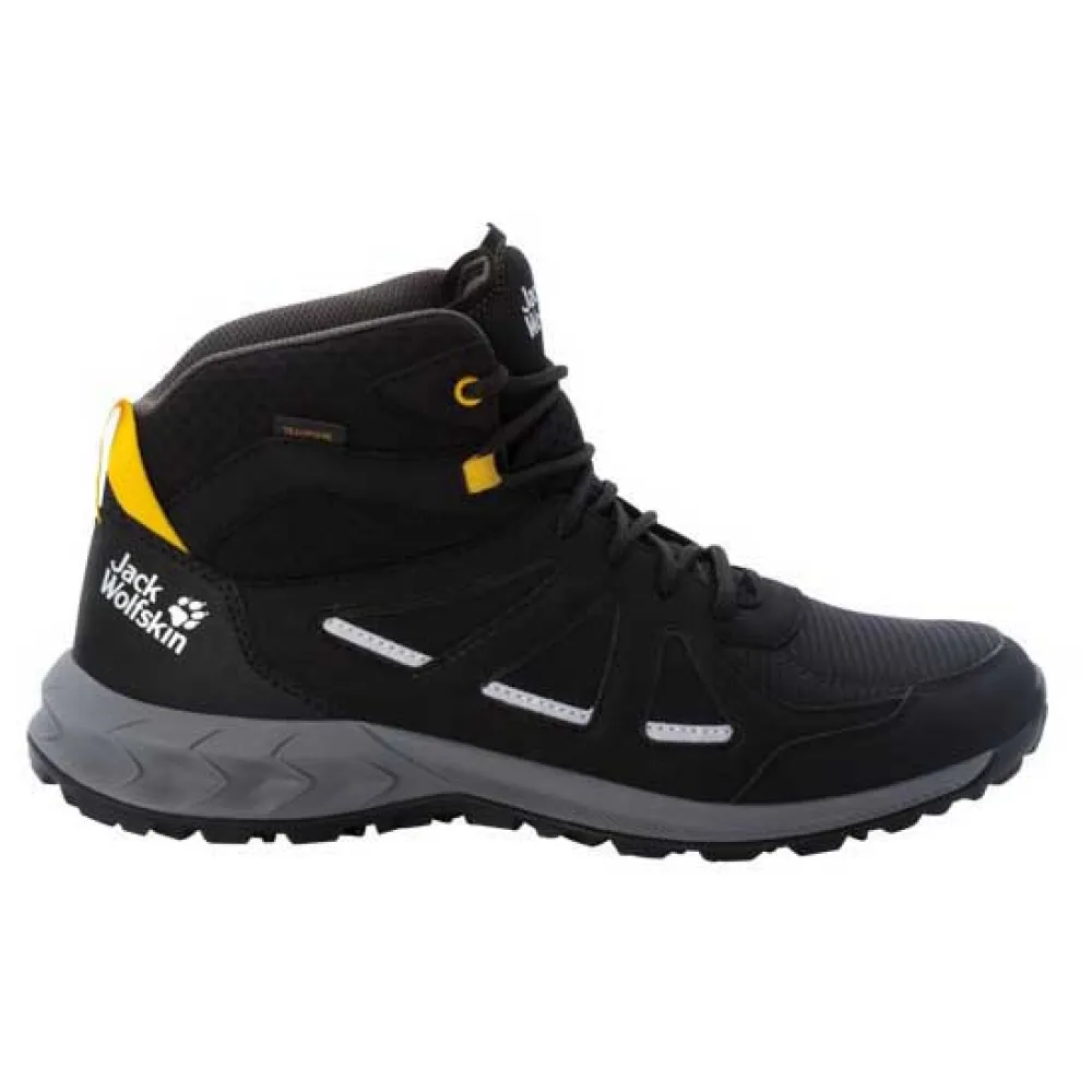 

Походные ботинки Jack Wolfskin Woodland 2, черный