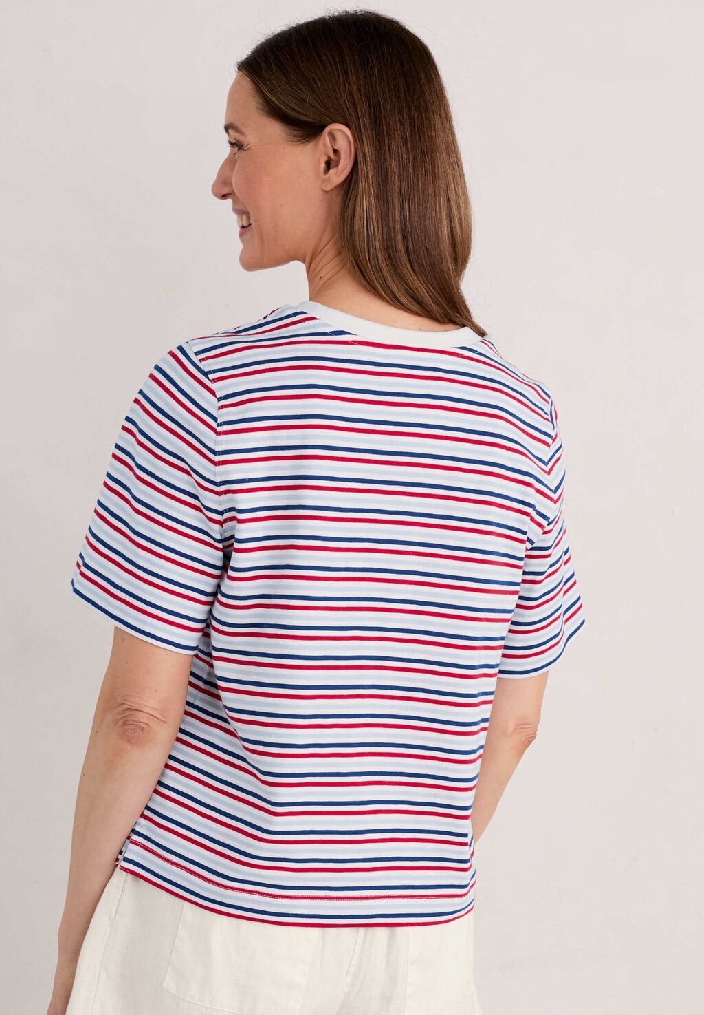 

Футболка с принтом COPSELAND STRIPE Seasalt Cornwall, синий