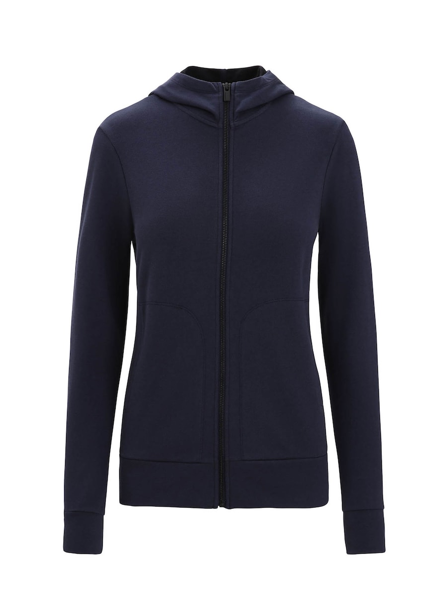 

Спортивный кардиган ICEBREAKER Central Classic, темно-синий