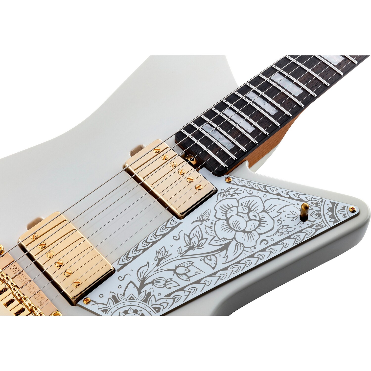 

Ernie Ball Music Man Mariposa Электрогитара Imperial White