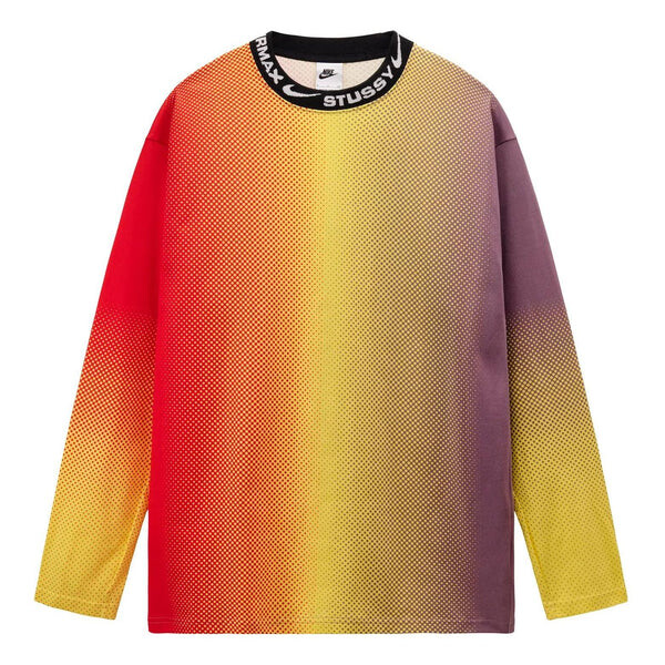 

Толстовка x stussy fw22 nrg long-sleeve top 'multicolor' Nike, мультиколор