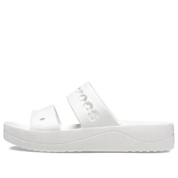 Тапочки baya platform sandals 'white' Crocs, белый
