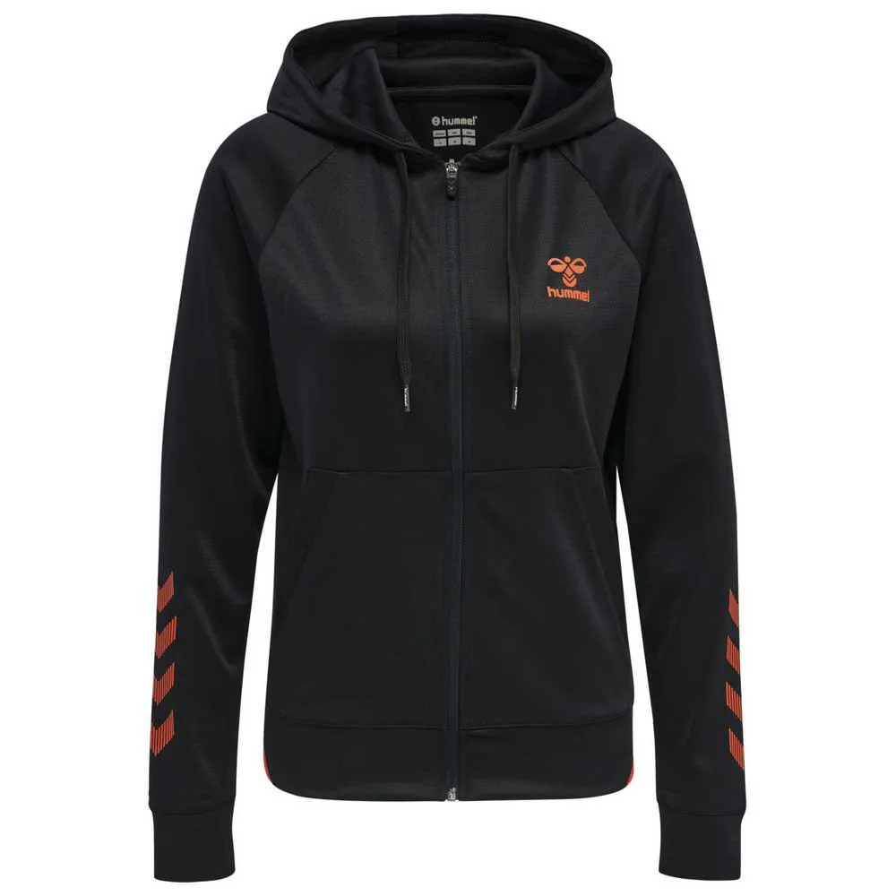 

Толстовка Hummel Action full zip, черный