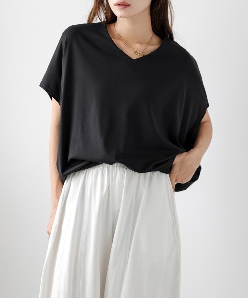 

Футболка с принтом, кокон Lesperance, черный