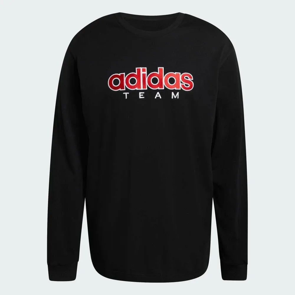 Футболка с длинным рукавом GFX Adidas, black — фото 4