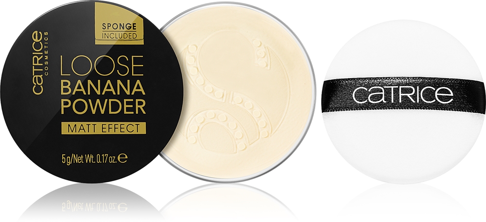 

Рассыпчатая осветляющая пудра с эффектом банана Catrice, 5 гр
