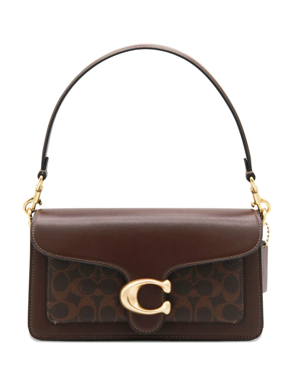 

Плечевая сумка Tabby с монограммой Coach, коричневый