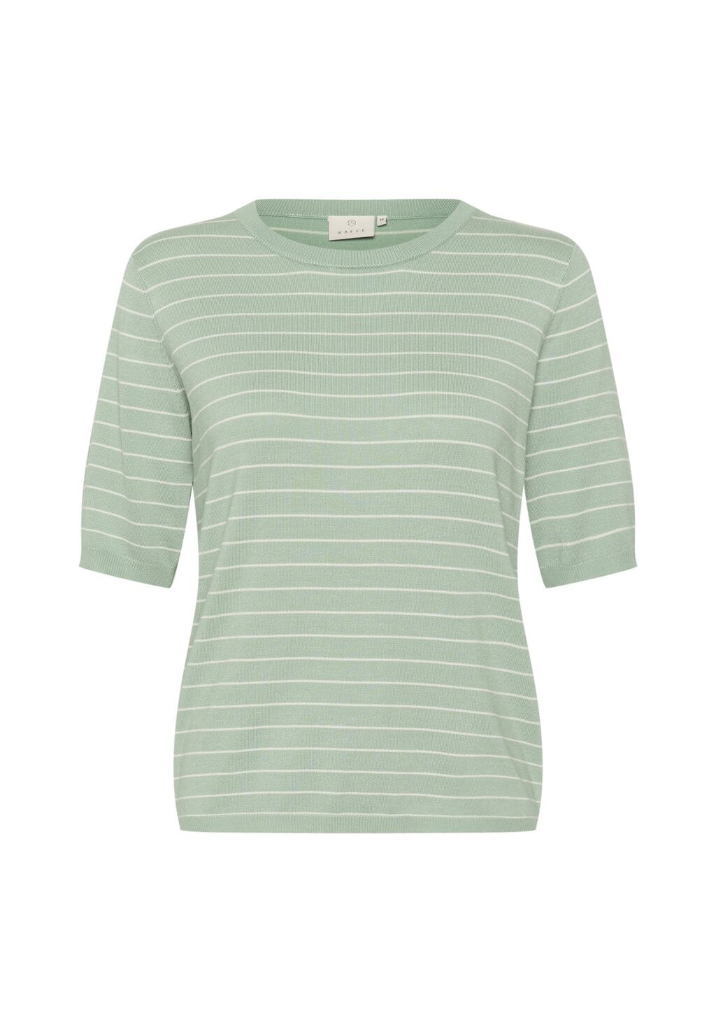 

Принт на футболке KALIZZA STRIPED Kaffe, светло-зеленый