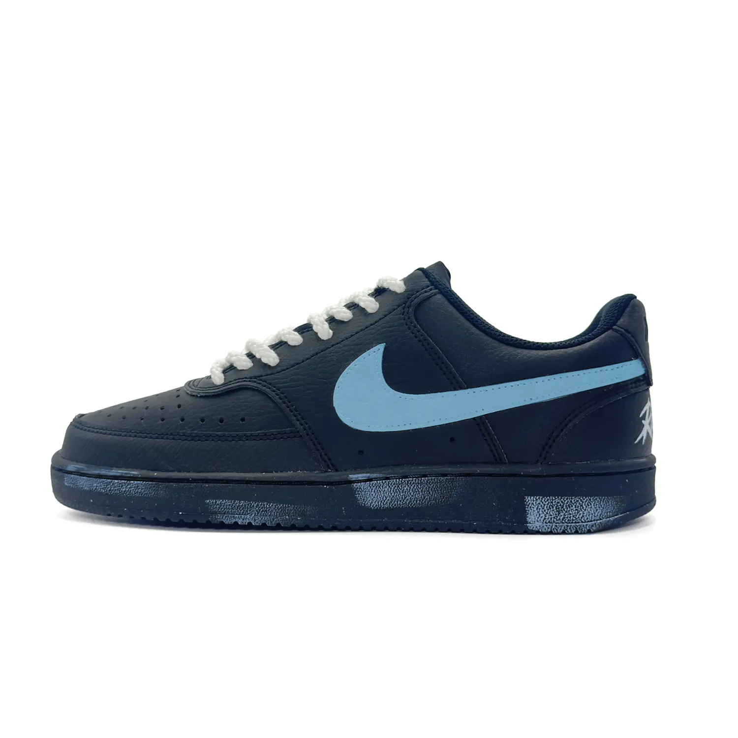 

Кроссовки для скейтбординга Court Vision Low Unisex Low-Top Blue Nike