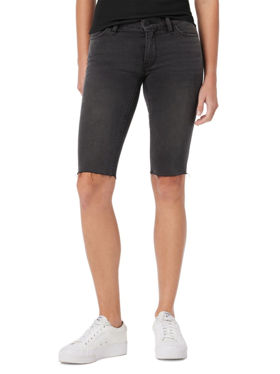 

Джинсовые шорты Amelia с необработанным краем Hudson Jeans, цвет Faded Charcoal