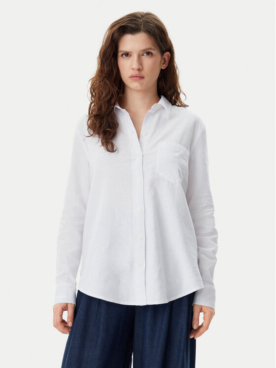

Рубашка обычного кроя 885287-16 Gap, белый