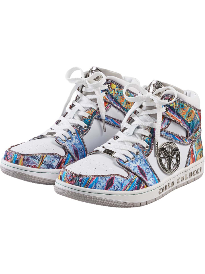 

Высокие кроссовки Carlo Colucci High top Dal Mas, цвет weiß/blau