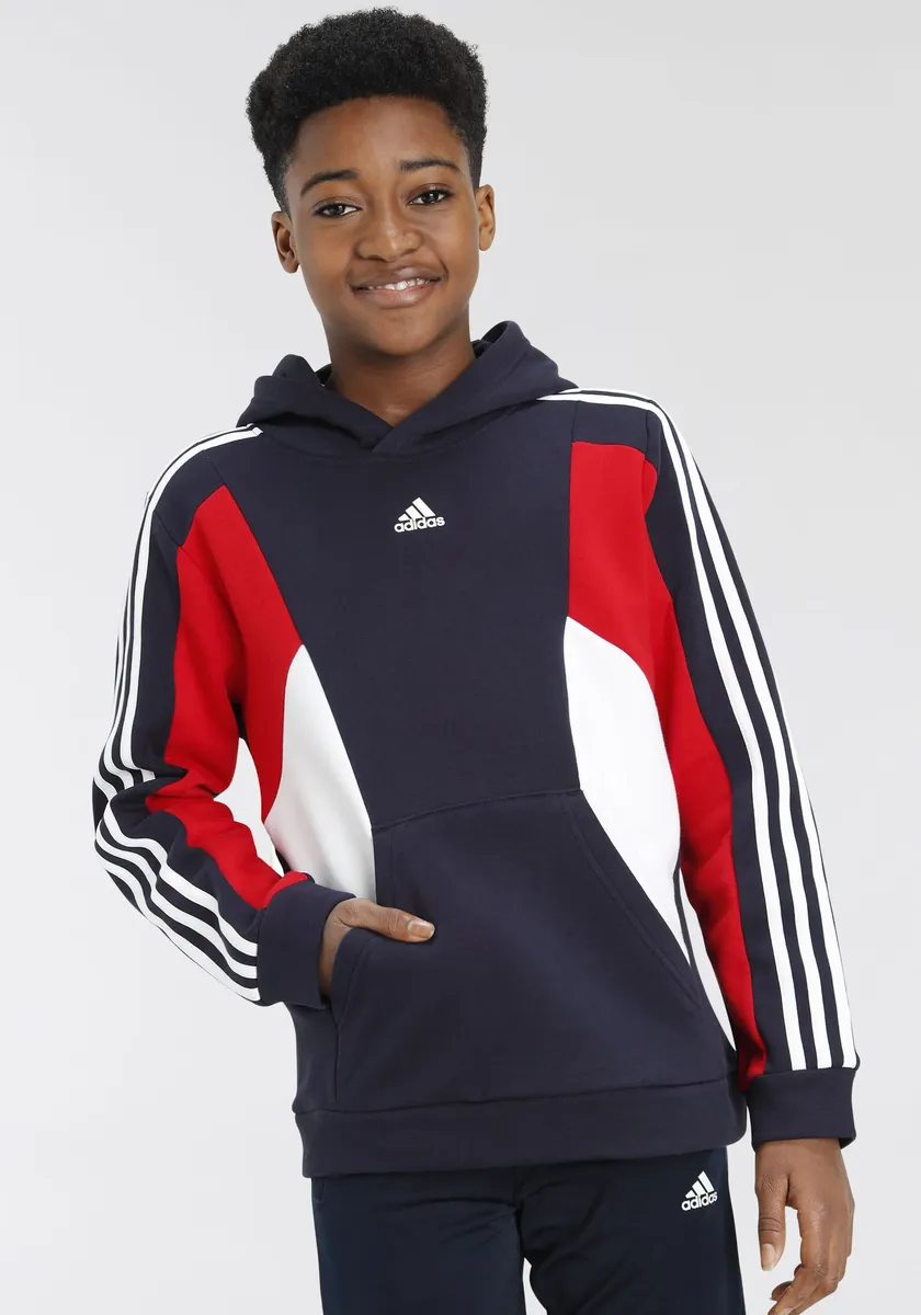 

Толстовка Adidas Sportswear с капюшоном "COLORBLOCK 3STRIPES HOODIE", белый