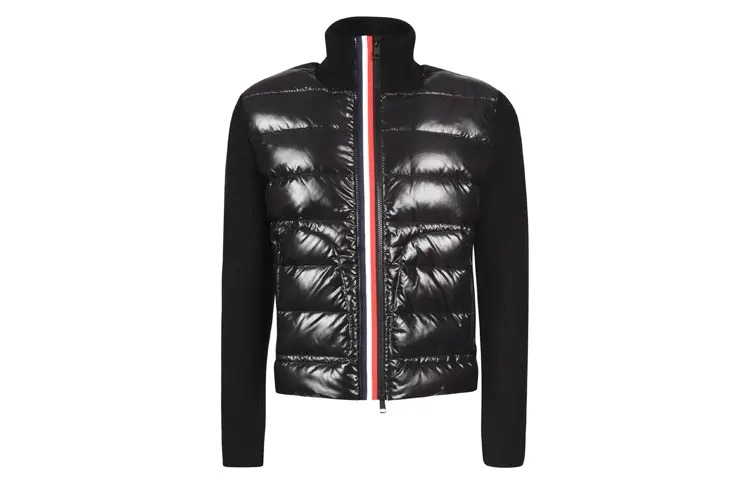 

Пуховик мужской черный Moncler