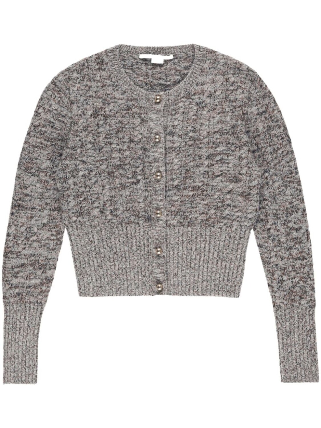 

Stella McCartney кардиган с круглым вырезом, серый
