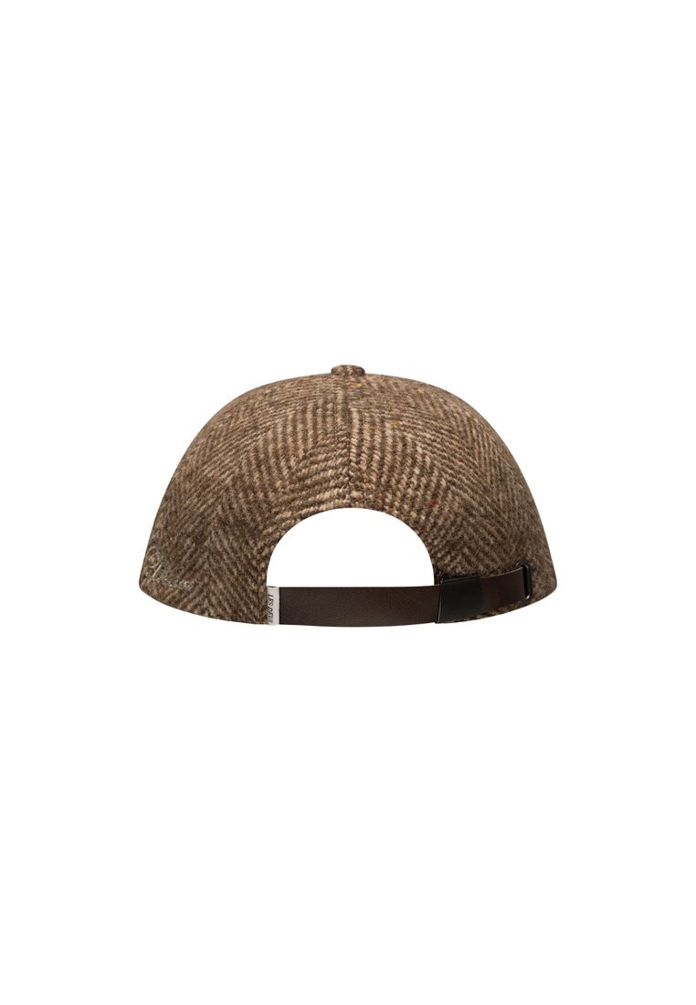 

Бейсболка HERRINGBONE BASEBALL Les Deux, коричневый