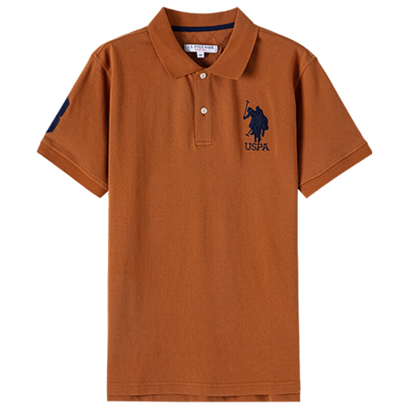 U.S. POLO ASSN. США ПОЛО ASSN. Мужская рубашка поло, Темно-зеленый — фото 2