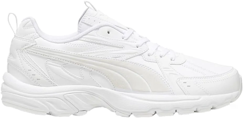 Мужские кроссовки PUMA Milenio Tech со шнуровкой, повседневные - белые, белый