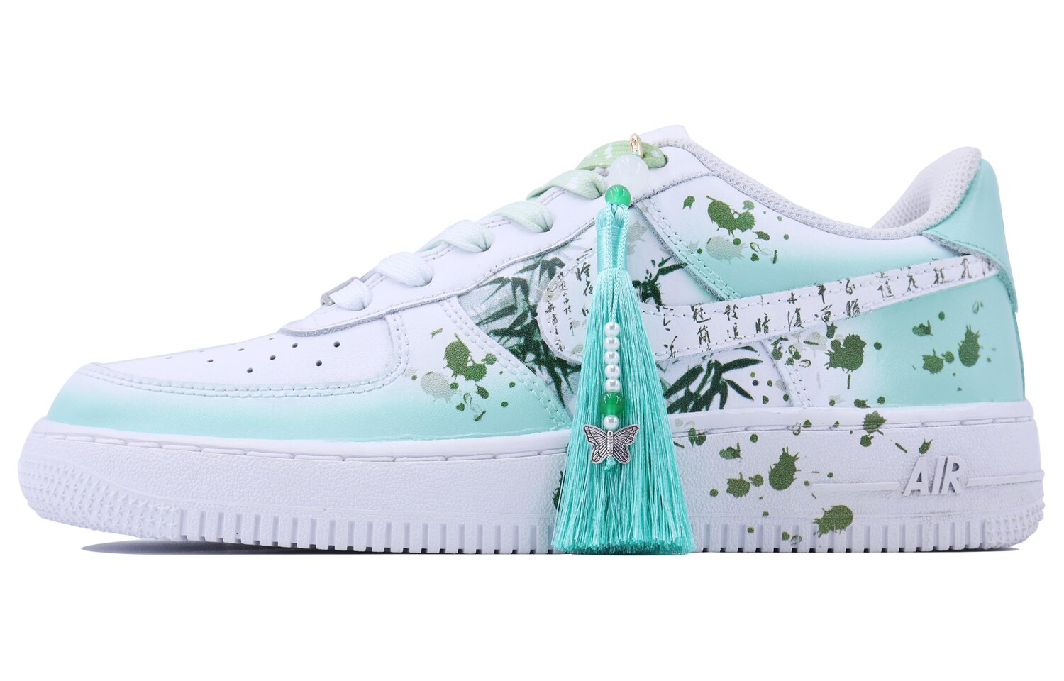 

Кроссовки Air Force 1 для скейтборда, унисекс, низкие, зеленый Nike