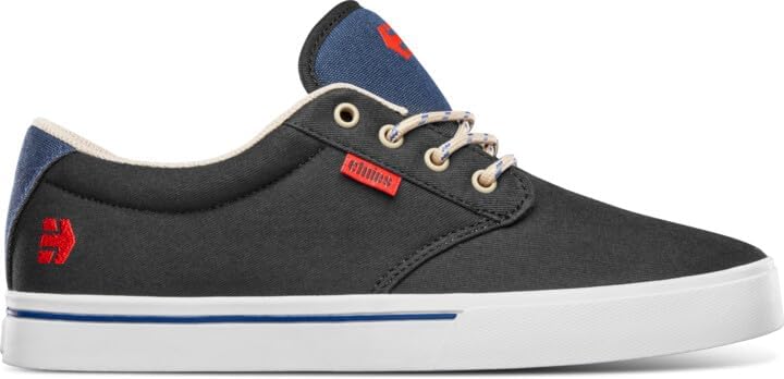 Мужские кроссовки для скейтборда Etnies Jameson 2, черный/синий/темно-синий — фото 2