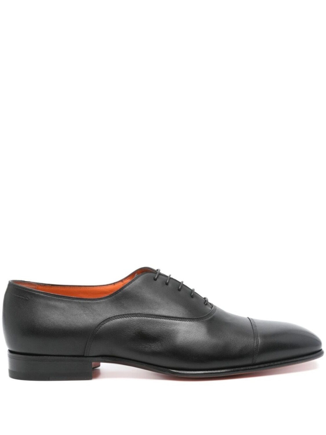 

Кожаные оксфордские туфли Santoni, черный