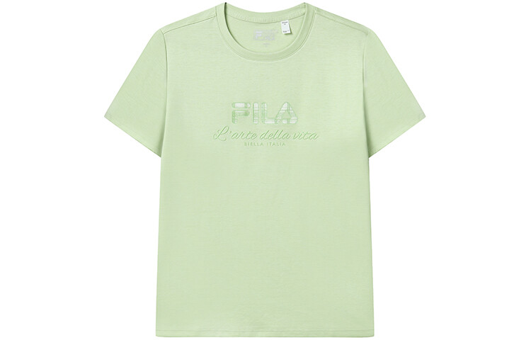 

Футболка женская светло-зеленая Fila