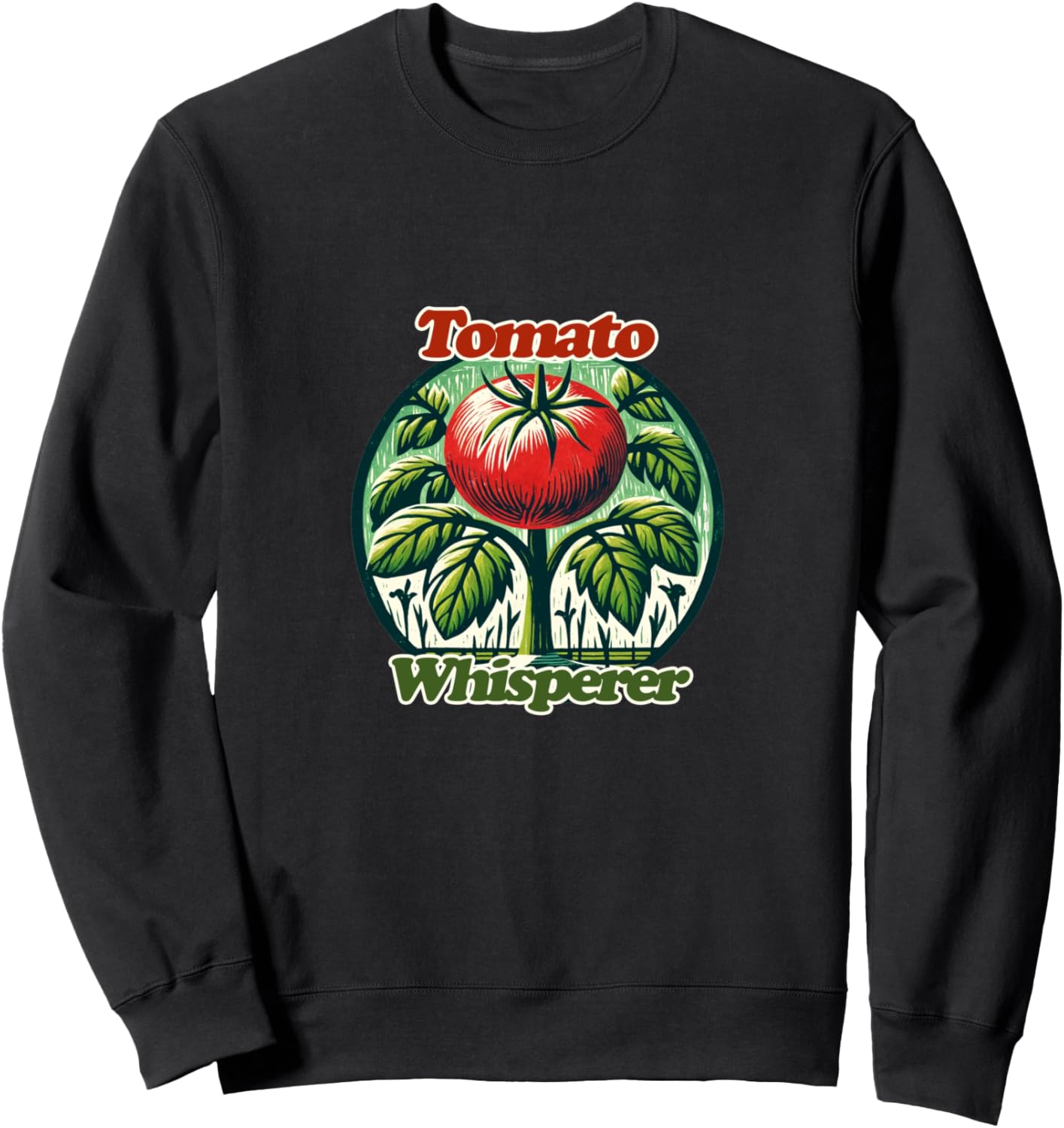 

Толстовка «Заклинатель помидоров» для любителей садоводства Retro Farm Bubb, черный