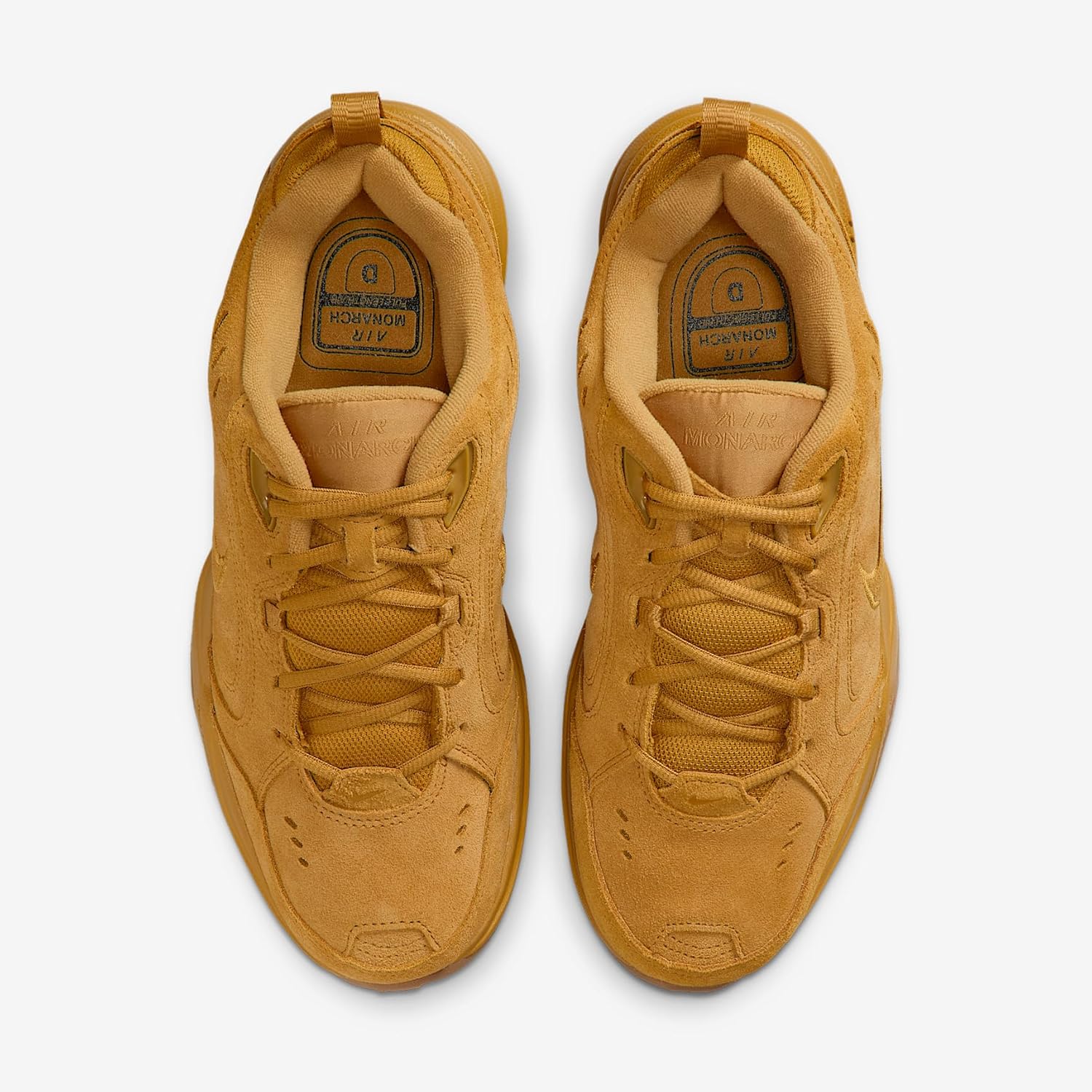 Кроссовки Nike Air Monarch SE для мужчин, черный/коричневый — фото 4