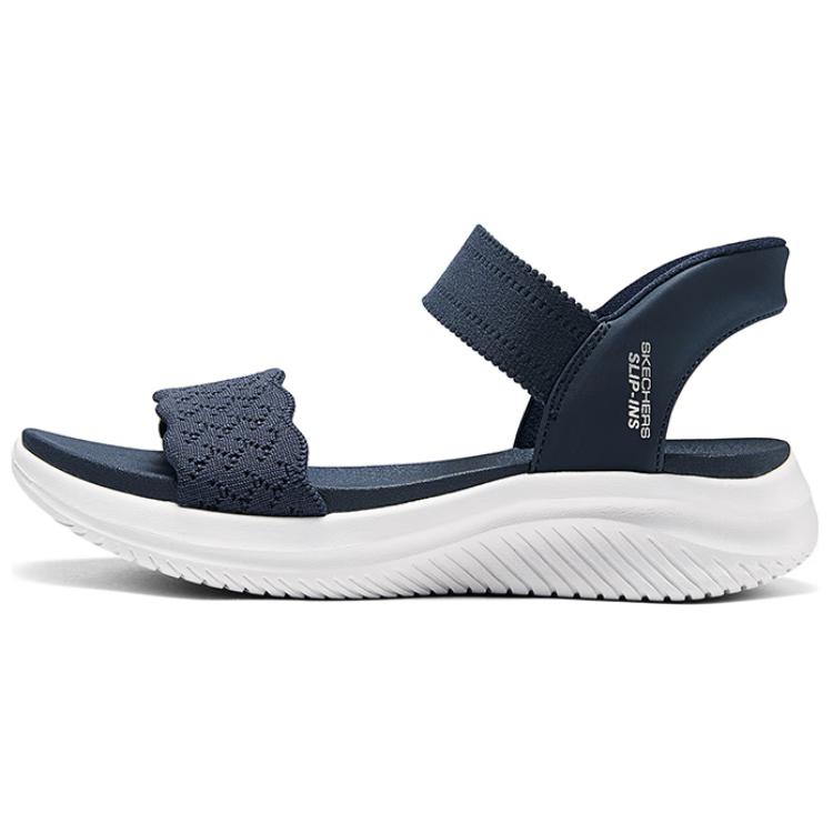 Сандалии на ремешках Женские Navy Skechers, Marine Blue