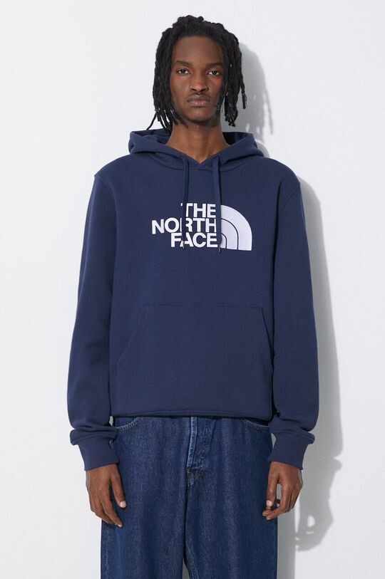 

Хлопковая толстовка Drew Peak Pullover Hoodie The North Face, темно-синий