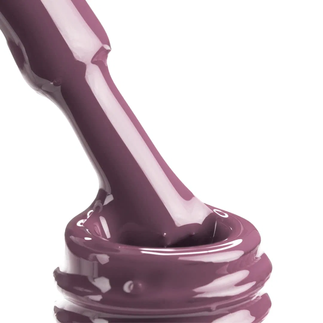 Фиолетовый гибридный лак для ногтей «Devoted Violet» 10 мл Pb Nails — фото 2