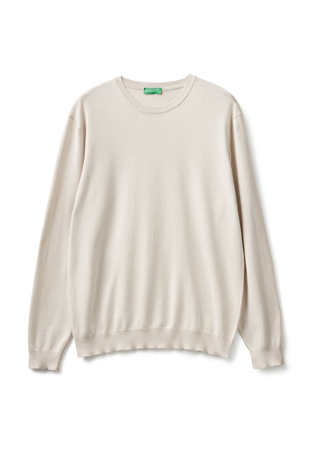 

Джемпер CREW NECK United Colors of Benetton, кремовый