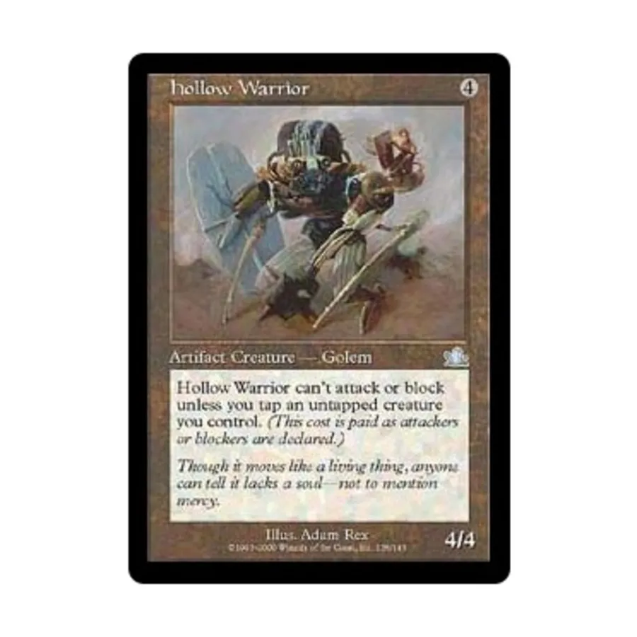 

CCG Полый воин (U), MTG - Prophecy