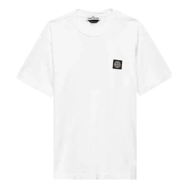 

Футболка patch logo t-shirt 'white' Stone Island, белый