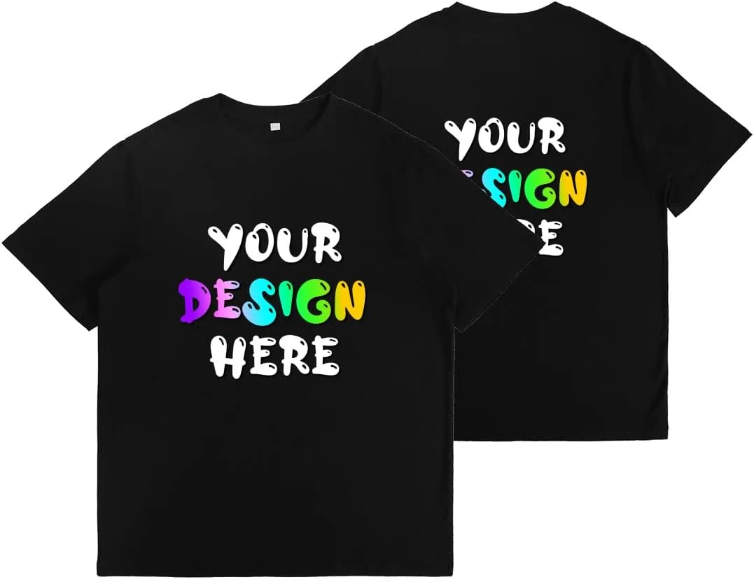 Футболка Custom T Shirts, хлопок, короткий рукав, унисекс