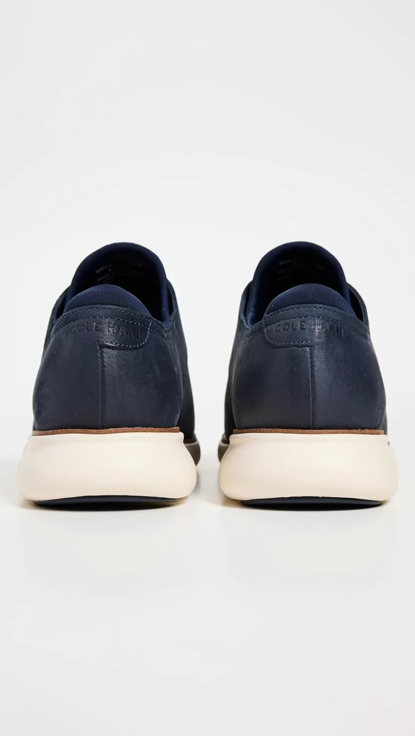 Мужские оксфорды Cole Haan 2.Zerogrand с лазерной перфорацией, темно-синий/слоновая кость — фото 4