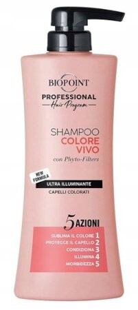 

Шампунь с фильтром для осветления, 400 мл Biopoint Colore Vivo, inna