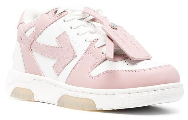 Кроссовки out of office low-top sneaker 'pink white' Off-White, розовый — фото 2