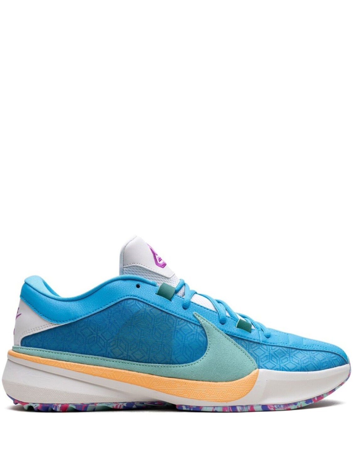 

Nike кроссовки Zoom Freak 5 «Греция x Нигерия», синий