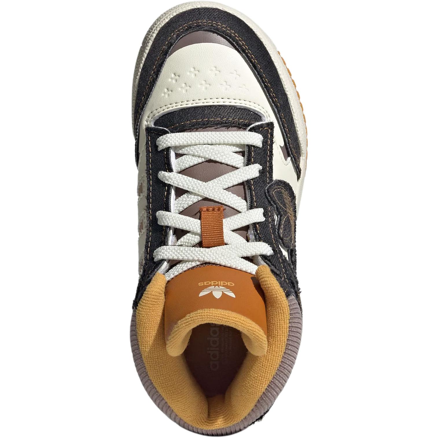 Adidas Originals Drop Step XL 2.0 Mid top детские скейтбординг кроссовки Ivory — фото 4