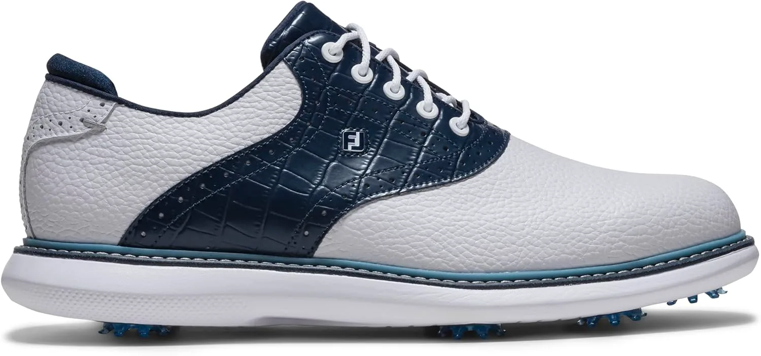 Мужские гольф-туфли FootJoy Traditions, белый — фото 2