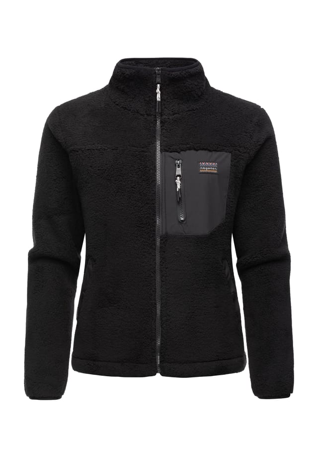 

Плюшевая куртка Аларис Ragwear, черный