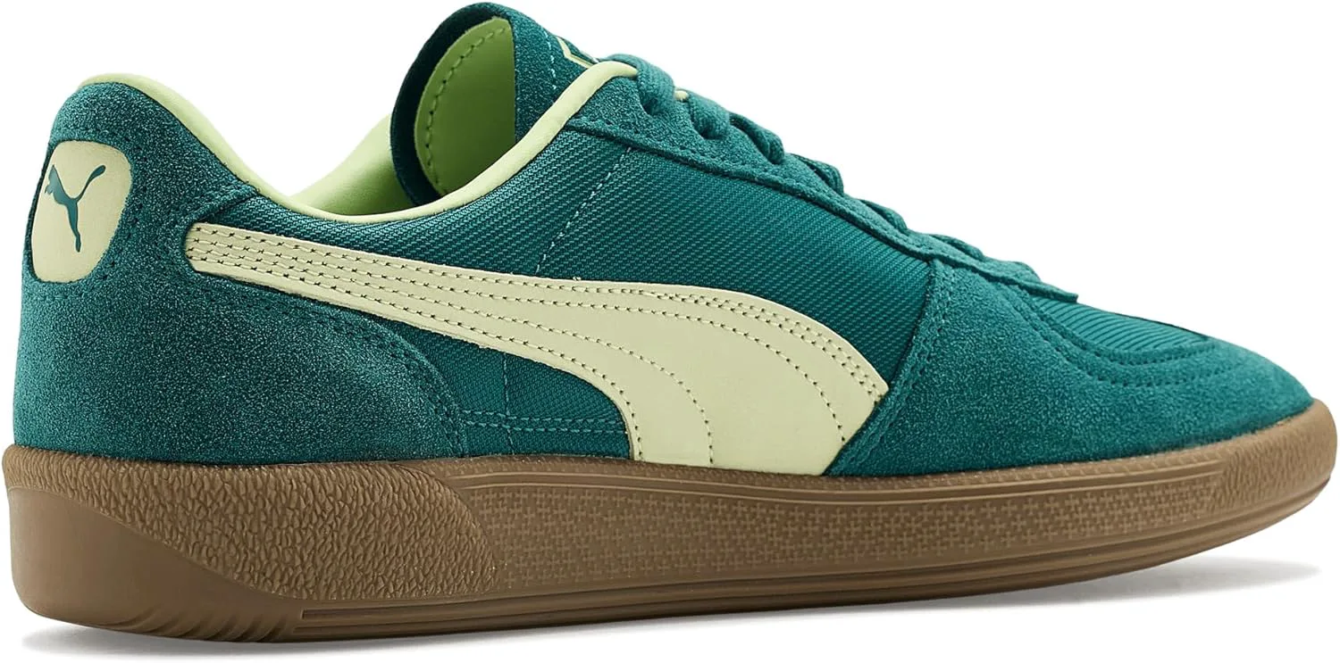 Мужские кожаные туфли Puma Palermo, изумрудный — фото 4