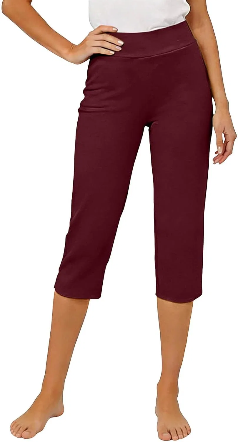 Леггинсы для йоги, tummy control, Generic, F08-wine