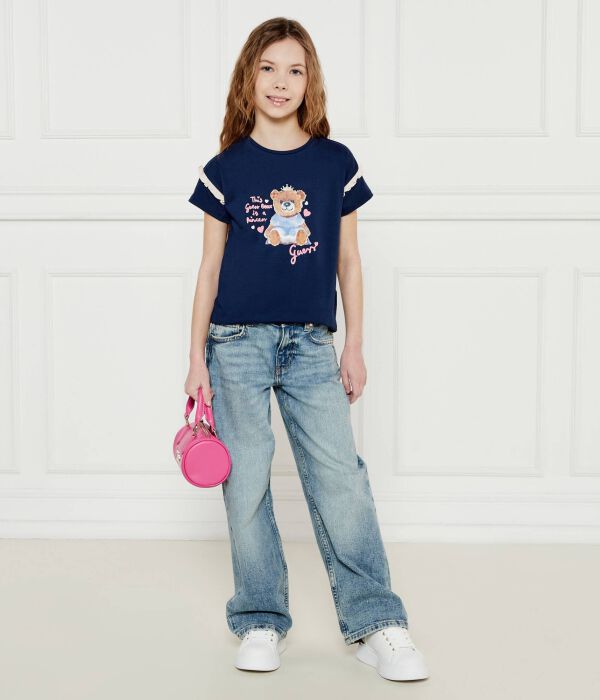 Футболки Regular fit Guess, синий — фото 2